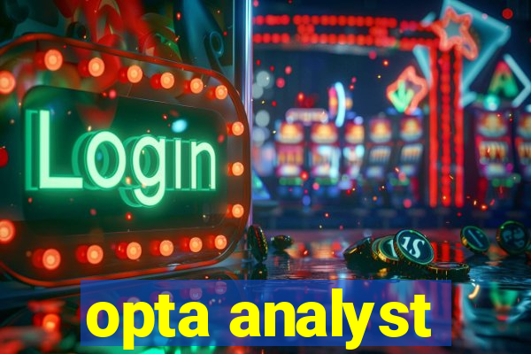 opta analyst